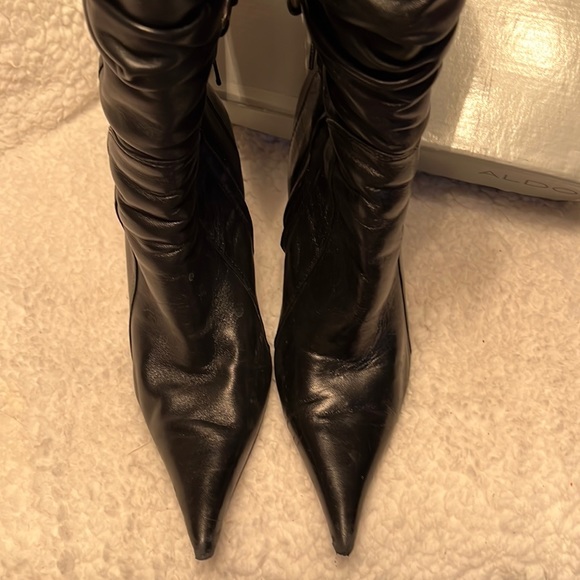 Vintage Aldo Docinee Stiletto Heel Boots - Picture 5 of 12